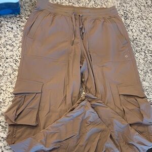 Lululemon Dance Studio Cargo Pant in Taupetastic